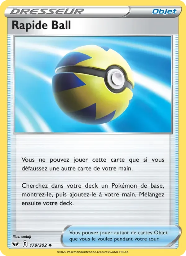 Carte Rapide Ball