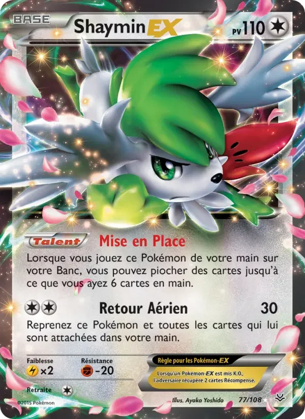 Carte Shaymin EX