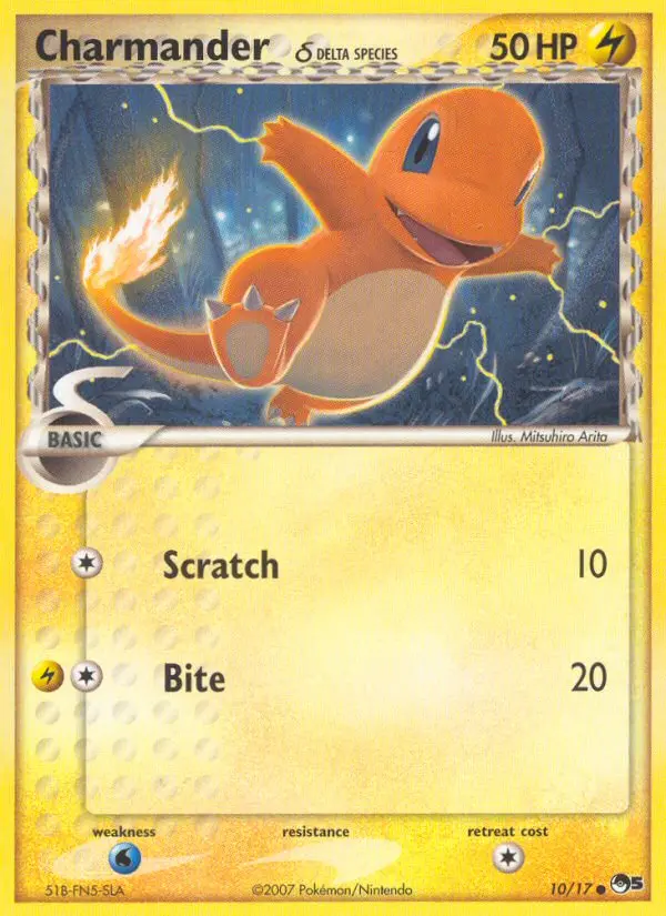 Carte Charmander δ