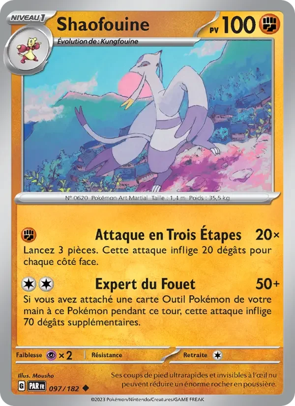 Carte Shaofouine