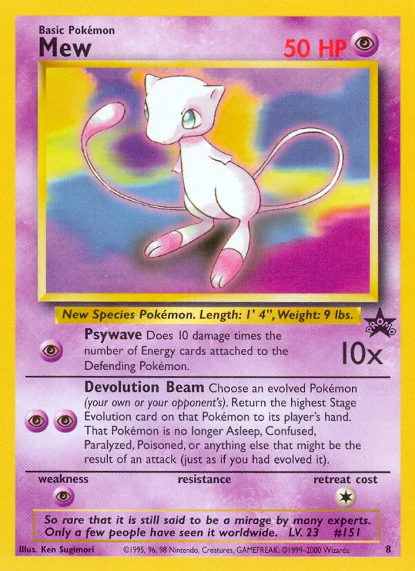 Carte Mew