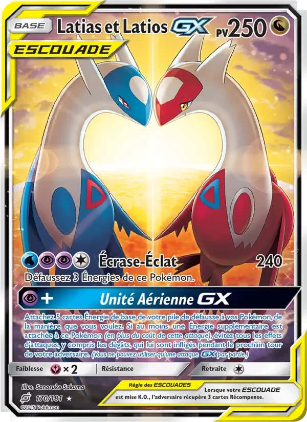 Carte Latias et Latios GX