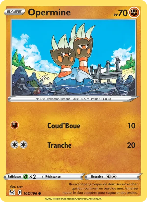 Carte Opermine