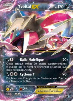 Carte Yveltal EX