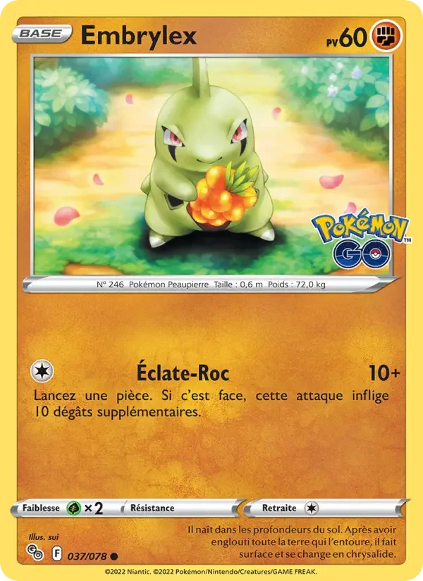 Carte Embrylex
