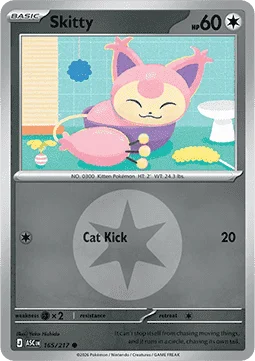 Carte Pokémon Skitty — Héros Transcendants
