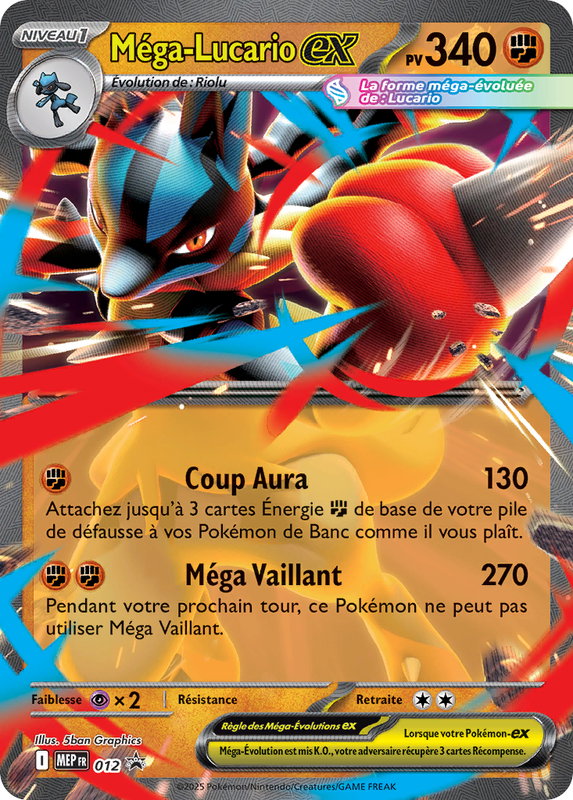 Carte Méga-Lucario-ex