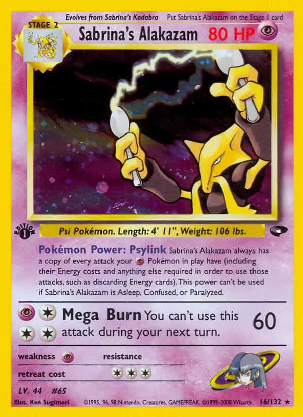 Carte Sabrina's Alakazam