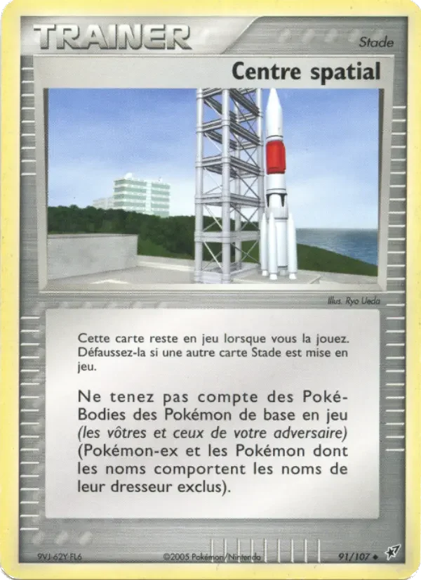 Carte Centre spatial