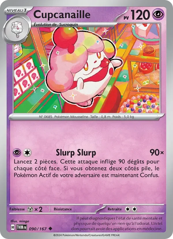 Carte Cupcanaille