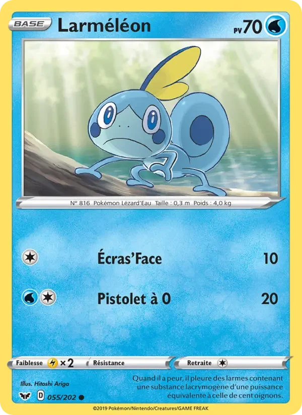 Carte Larméléon