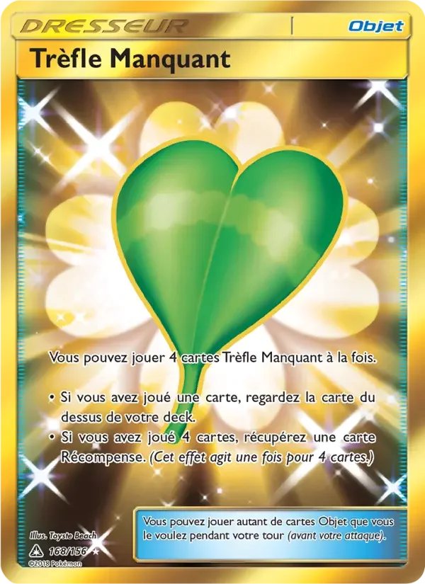 Carte Trèfle Manquant