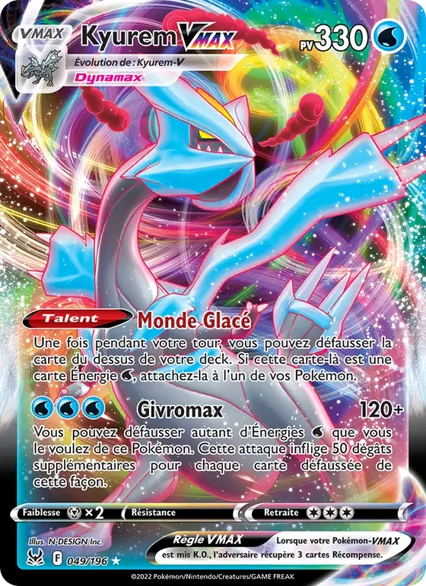Carte Kyurem VMAX