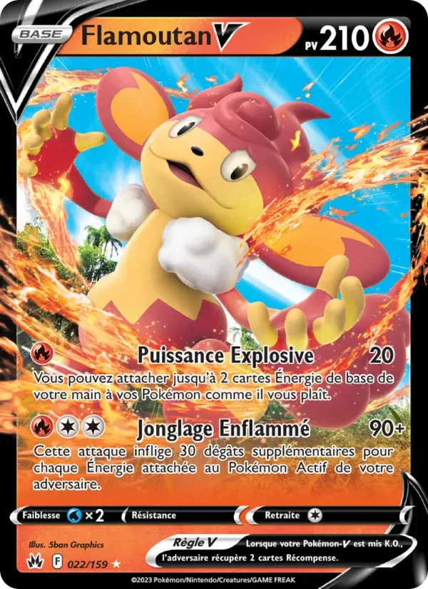 Carte Flamoutan V