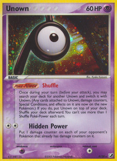 Carte Pokémon Zarbi — Forces Cachées