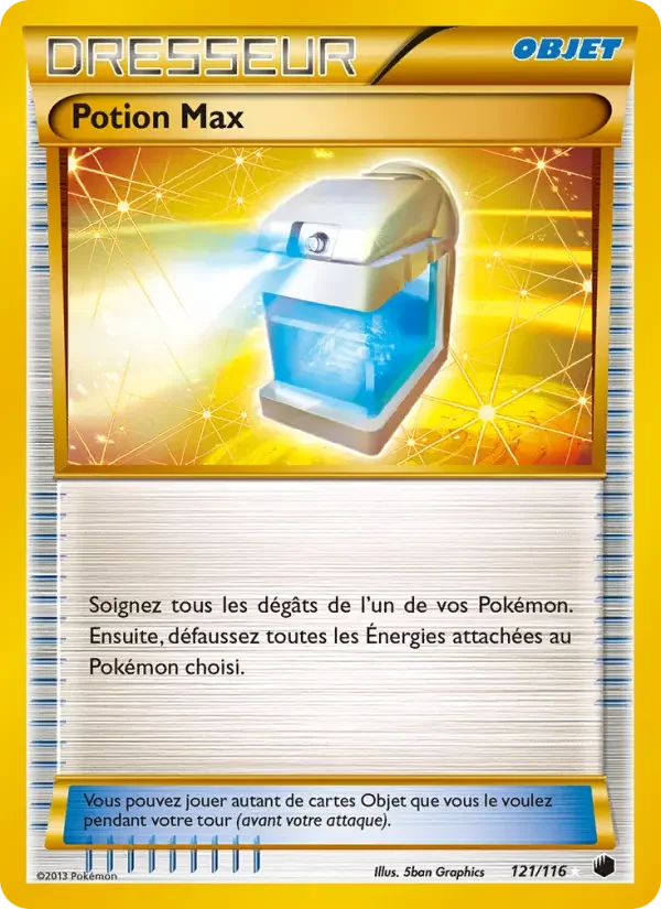 Carte Potion Max