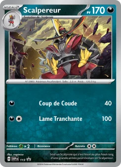 Carte Scalpereur