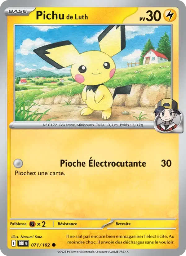 Carte Pichu de Luth