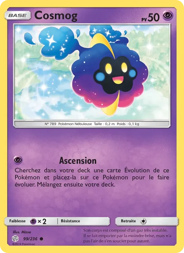 Carte Cosmog