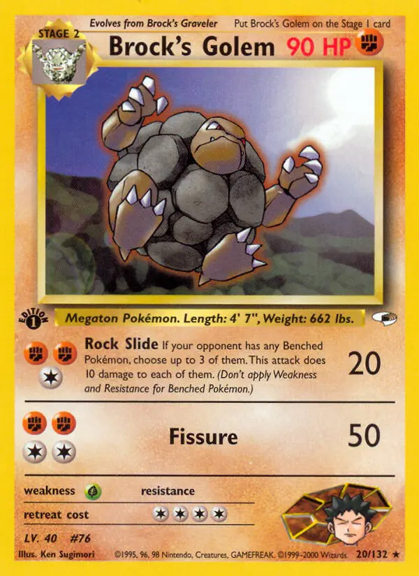 Carte Brock's Grolem