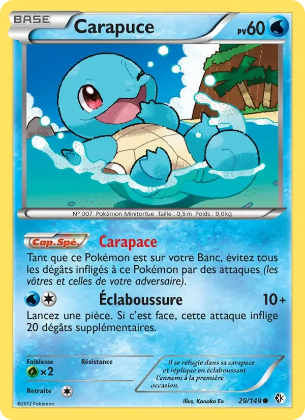 Carte Carapuce