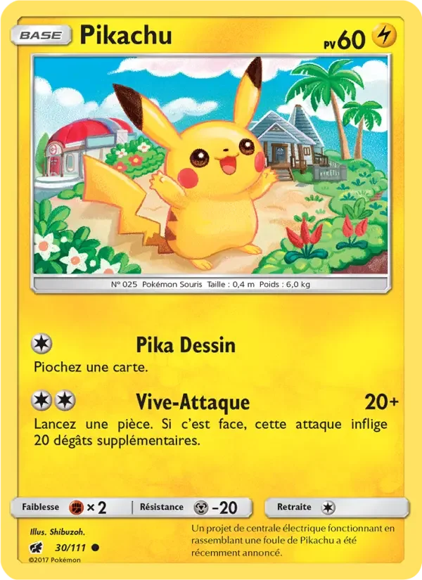 Carte Pikachu