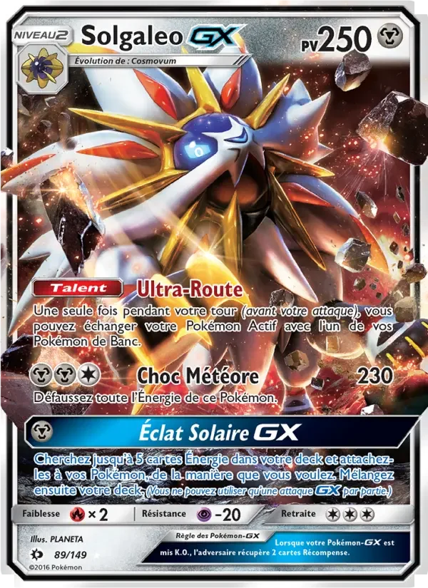 Carte Solgaleo GX