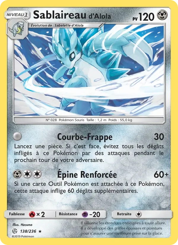 Carte Sablaireau d’Alola