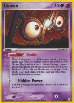 Carte Pokémon Zarbi — Forces Cachées