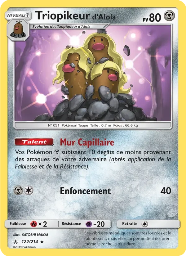 Carte Triopikeur d’Alola