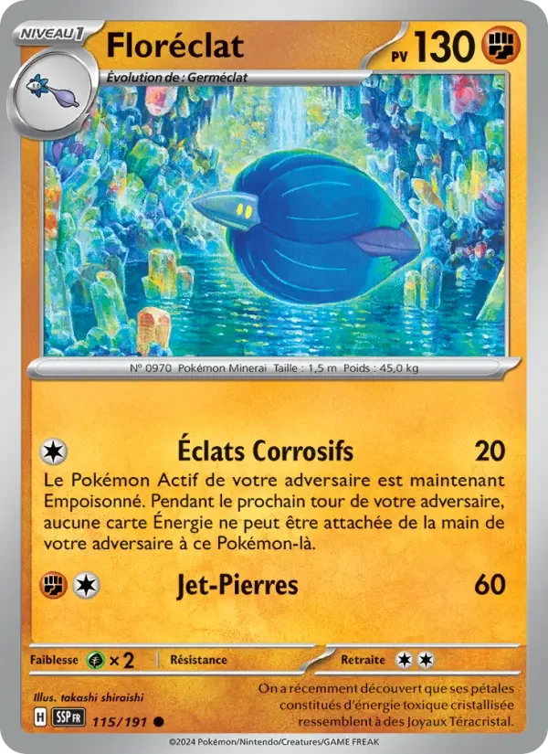 Carte Floréclat