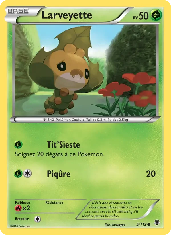 Carte Larveyette
