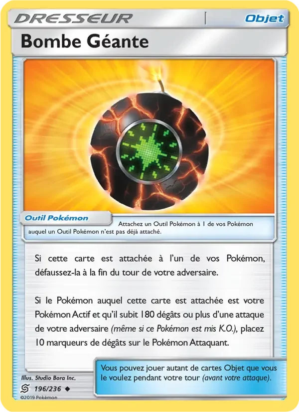 Carte Bombe Géante
