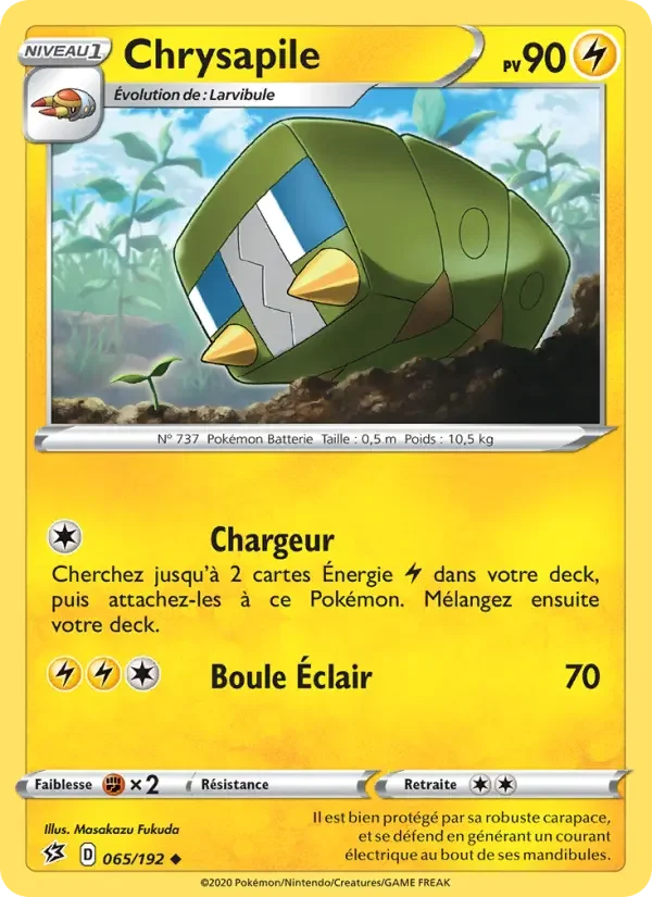 Carte Chrysapile