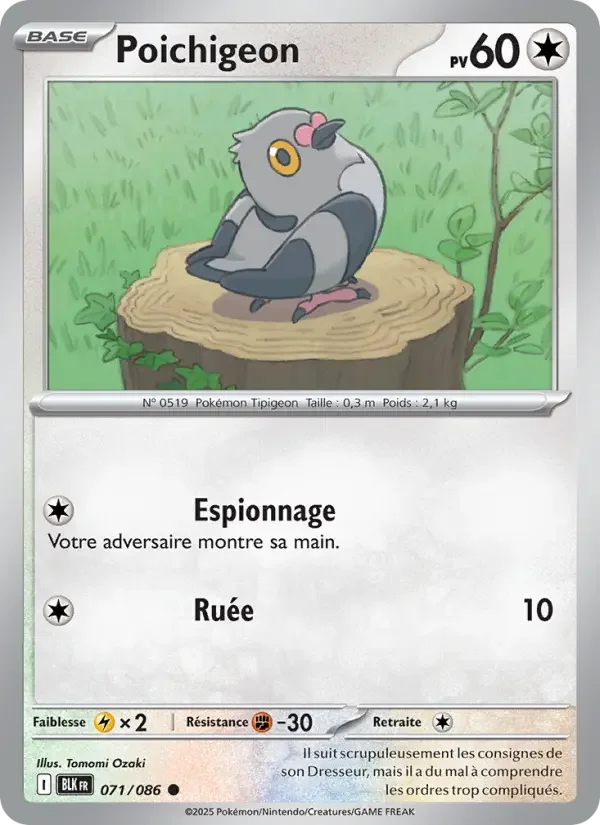 Carte Poichigeon