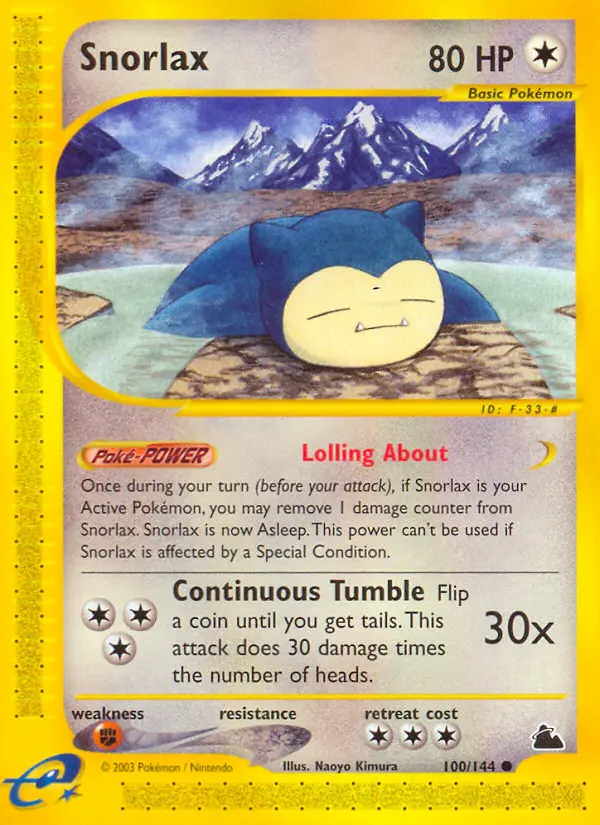 Carte Snorlax