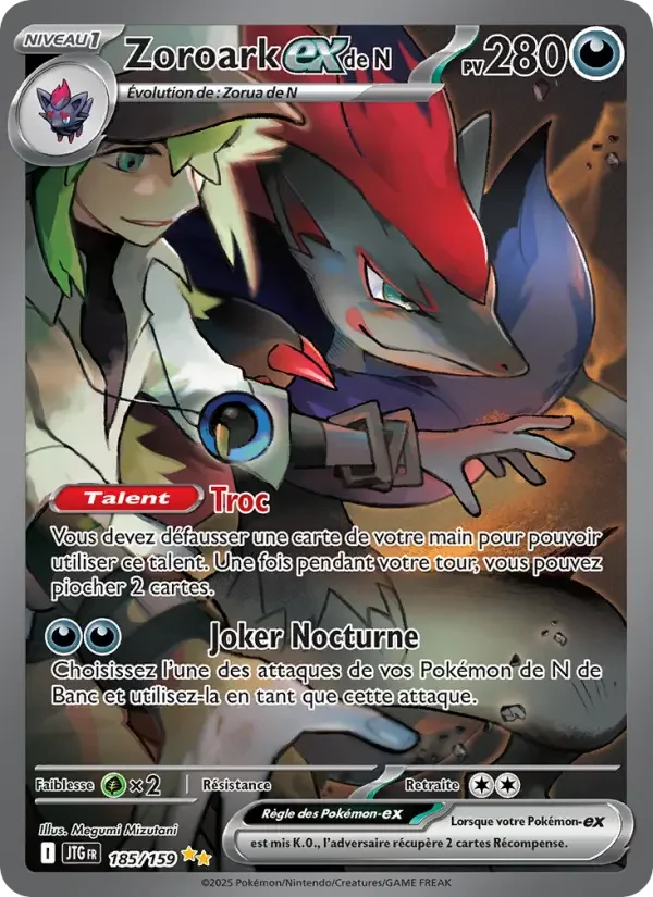 Carte Zoroark-ex de N