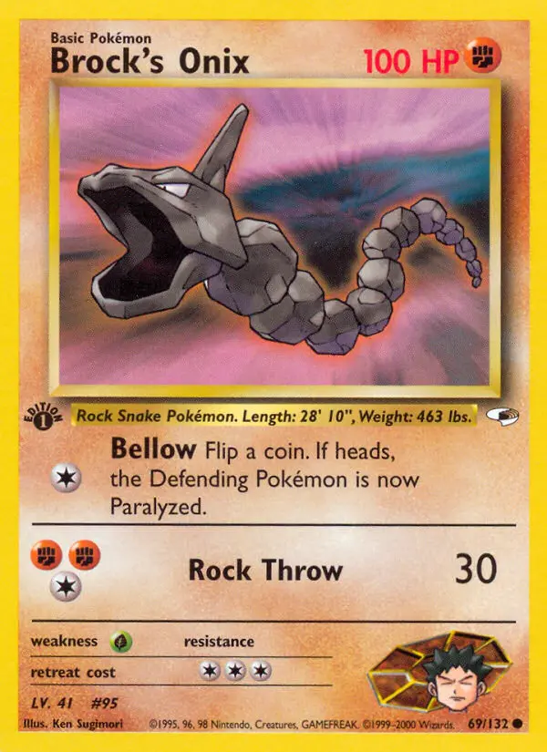Carte Brock's Onix