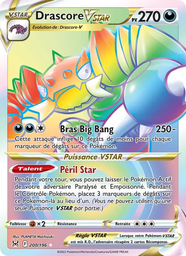Carte Drascore VSTAR