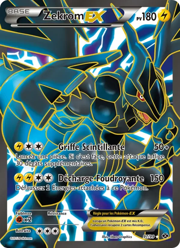 Carte Zekrom-EX