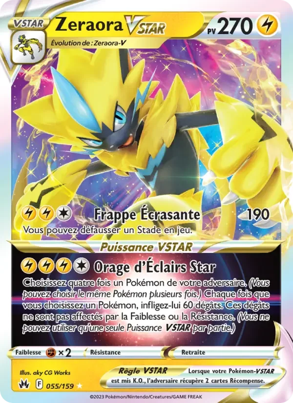 Carte Zeraora VSTAR