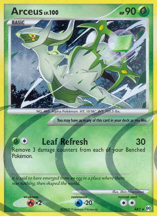 Carte Arceus