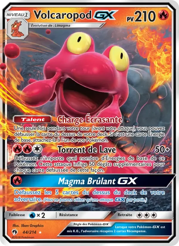 Carte Volcaropod GX