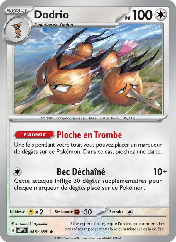Carte Dodrio