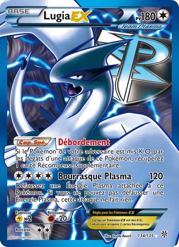 Carte Lugia-EX
