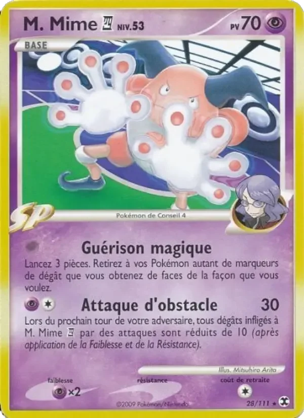 Carte M. Mime  Niv. 53