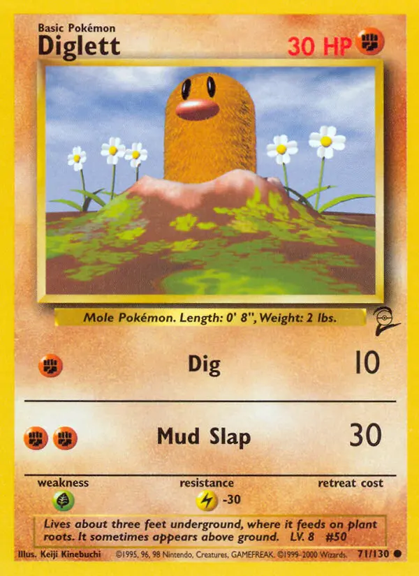 Carte Diglett