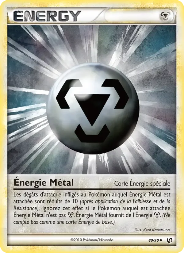 Carte Énergie Métal