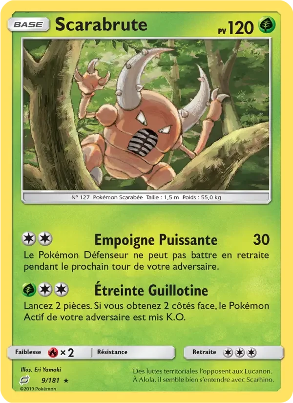 Carte Scarabrute