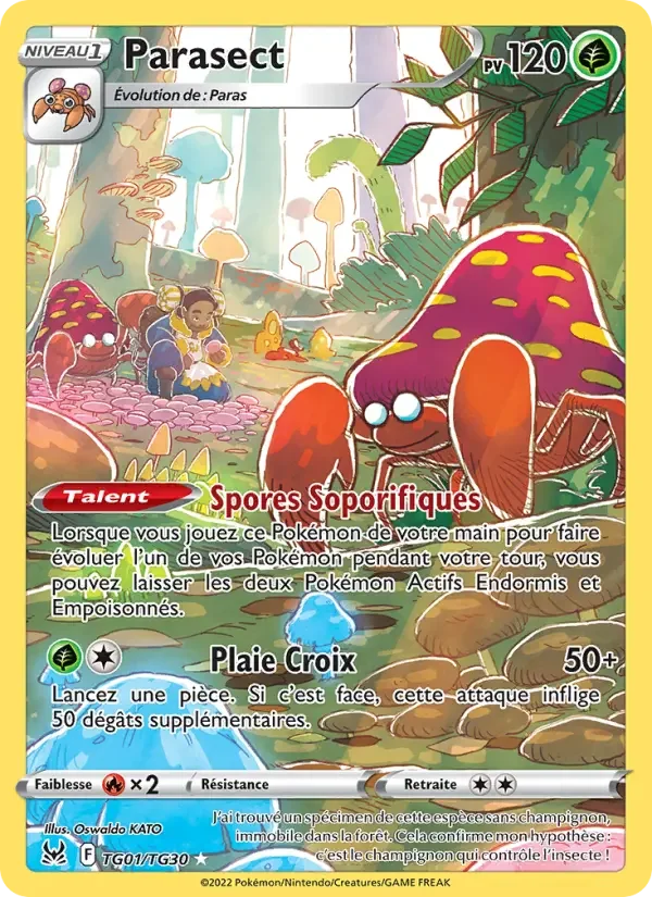 Carte Parasect